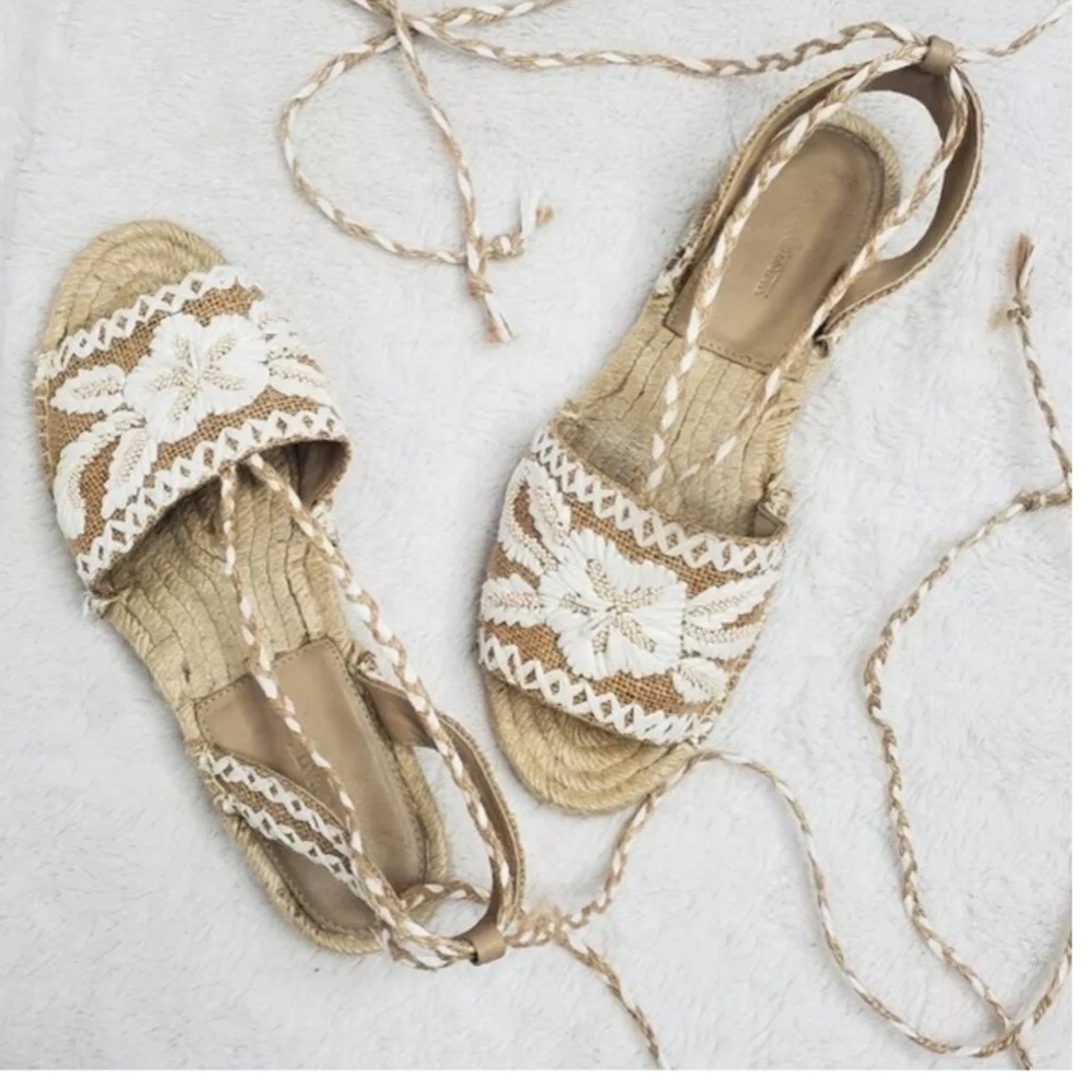 Like new Johnny Was X Antik Batik Tori Sandals Espadrilles Size 39 $200